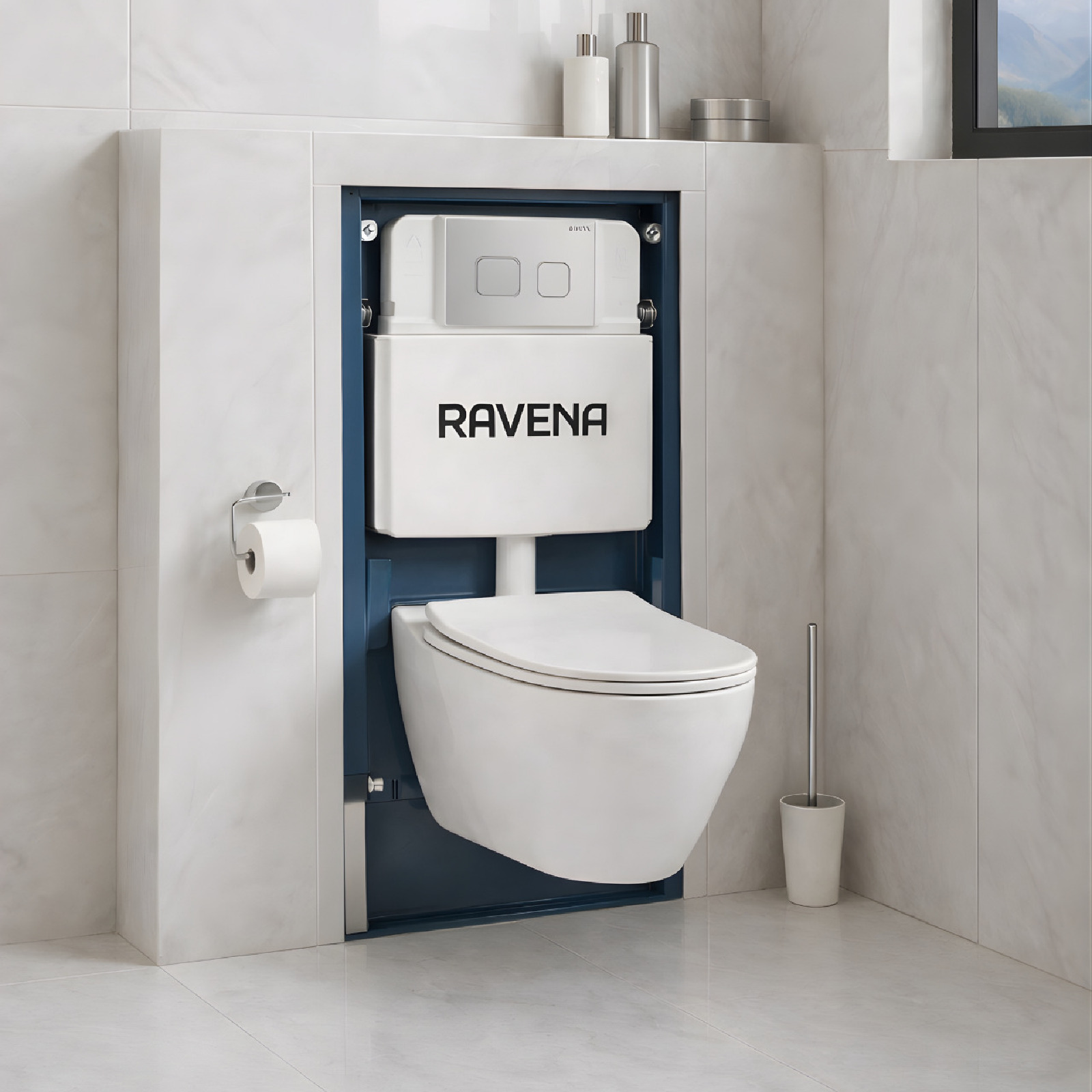 RAVENA premium bathroom fittings by Al Wakil BLDG MAT TR LLC for luxury interiors