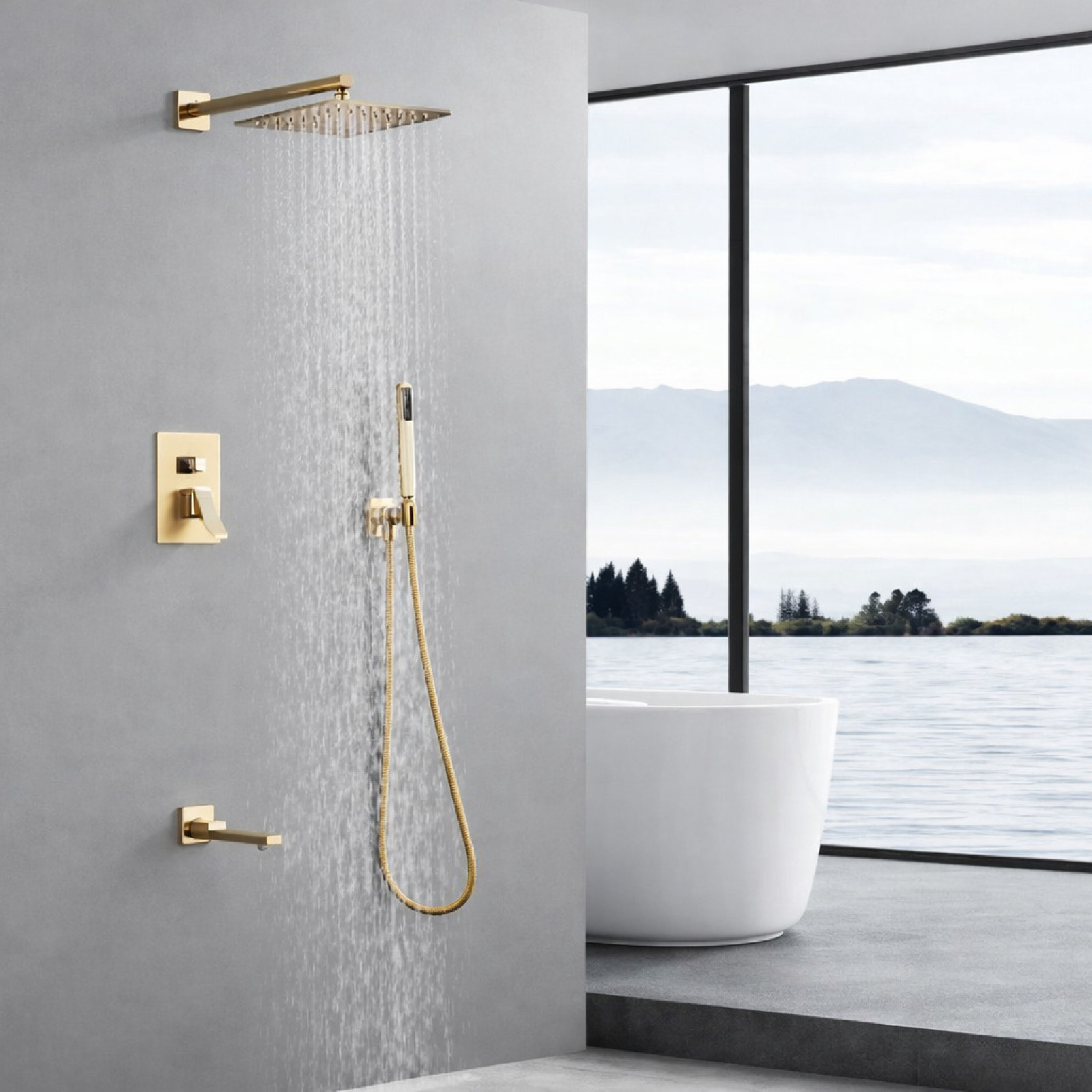 wash basin alt text  wash basin with modern bathroom fittings by Al Wakil BLDG MAT TR LLC